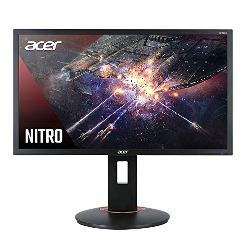 Acer XFA240 bmjdpr 24" Gaming G-SYNC Compatible Monitor 1920 x 1080, 144hz Refresh Rate, 1ms Response Time with Height, Pivot
