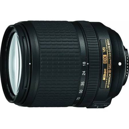 Nikon AF-S DX NIKKOR 18-140mm f/3.5-5.6G ED Vibration Reduction Zoom Lens with Auto Focus for DSLR Cameras (Certified Refurbished)