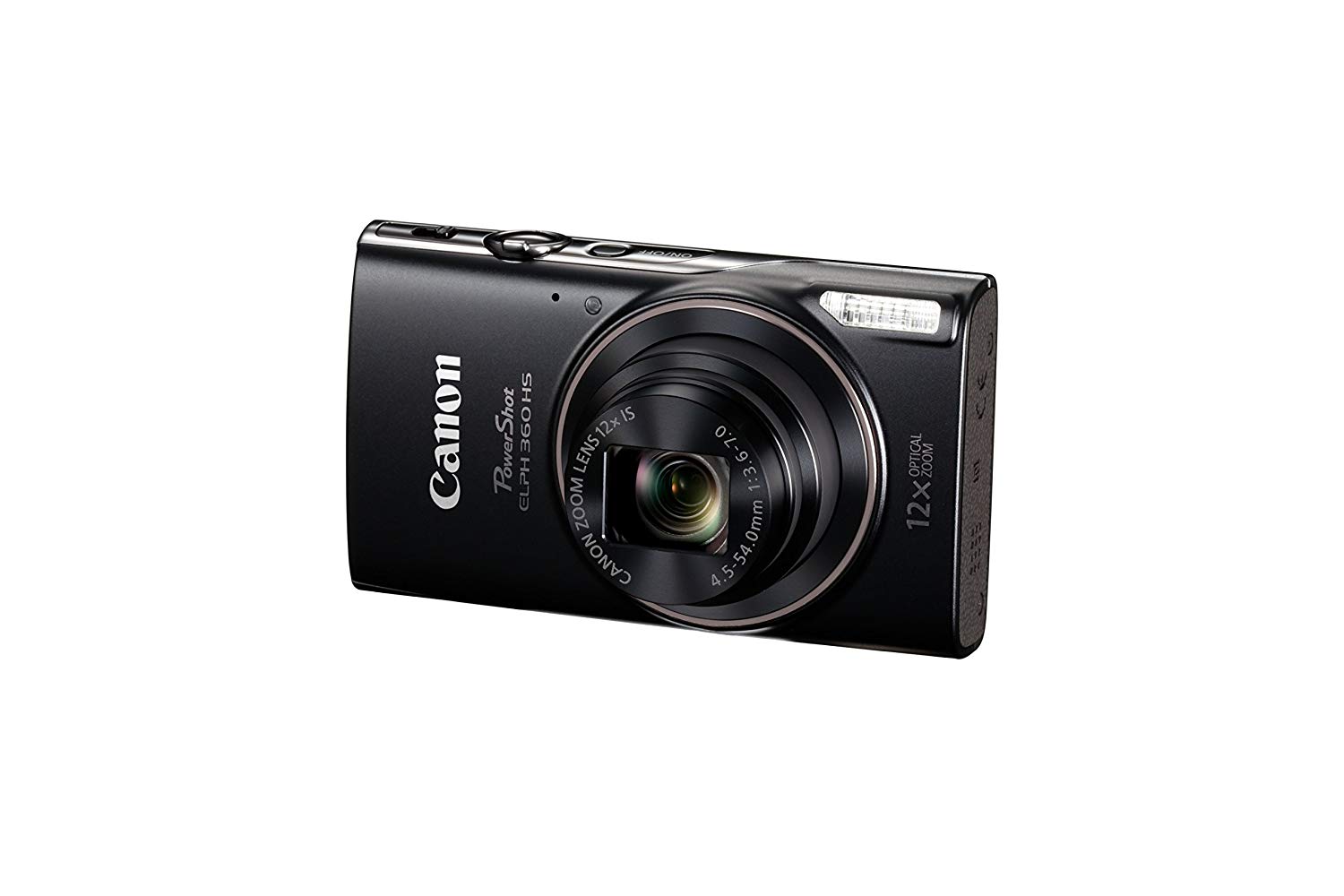 Canon PowerShot ELPH 360 Digital Camera w/ 12x Optical ...