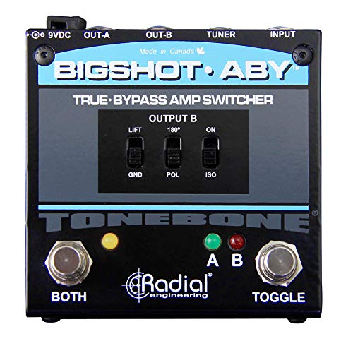 Radial Engineering Big Shot ABY True Bypass Switch Pedal,