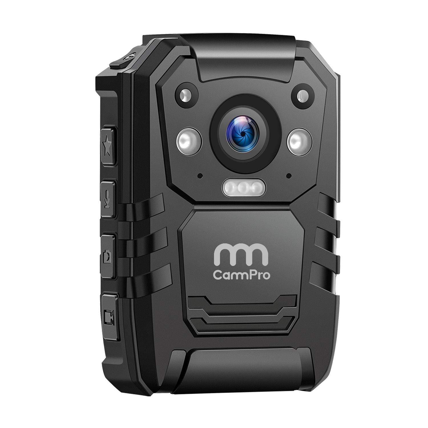 CammPro 1296P HD Police Body Camera,32G Memory, Premium Portable Body Camera,Waterproof Body-Worn Camera with 2 Inch Display,Night Vision,GPS for Law Enforcement Recorder,Security Guards,Personal Use