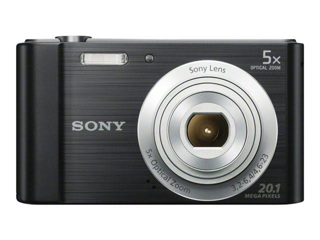 Sony Cyber-shot DSC-W800 Digital Camera (Black)