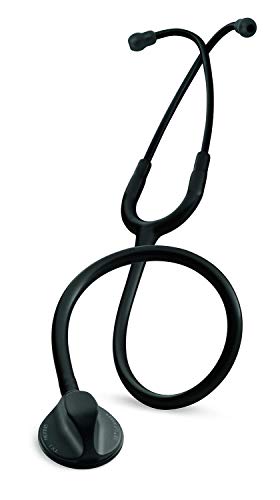 3M Littmann Stethoscope, Master Classic II, Black Tube, Black Chestpiece, Black Eartubes, 27 inch, 2141