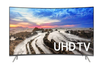 Samsung Electronics UN55MU8500 Curved 55-Inch 4K Ultra HD Smart LED TV (2017 Model)