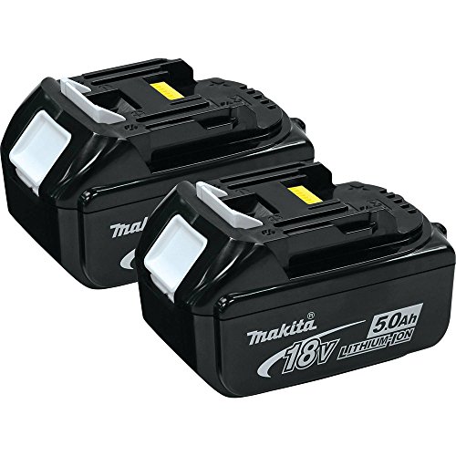Makita BL1850-2 18-volt LXT Lithium-Ion 5.0Ah Battery, 2-Pack- Discontinued by Manufacturer (Discontinued by Manufacturer)