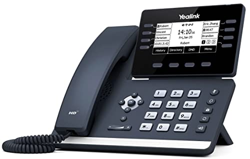 Yealink T53W IP Phone, 12 VoIP Accounts. 3.7-Inch Graph...