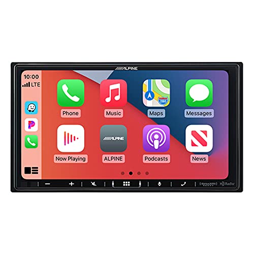 Alpine iLX-407 Shallow Chassis 7 Inch Multimedia Receiver with Apple Carplay