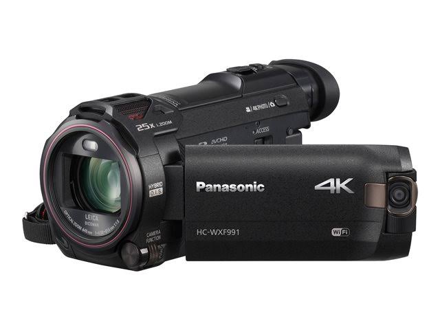 Panasonic HC-WXF991K 4K Ultra HD Camcorder with Wi-Fi, ...