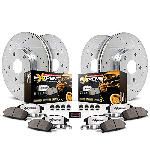 Power Stop K2164-36 Front & Rear Z36 Truck and Tow Brake Kit