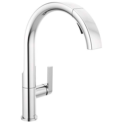 Delta Faucet Keele Chrome Kitchen Faucet with Pull Down Sprayer