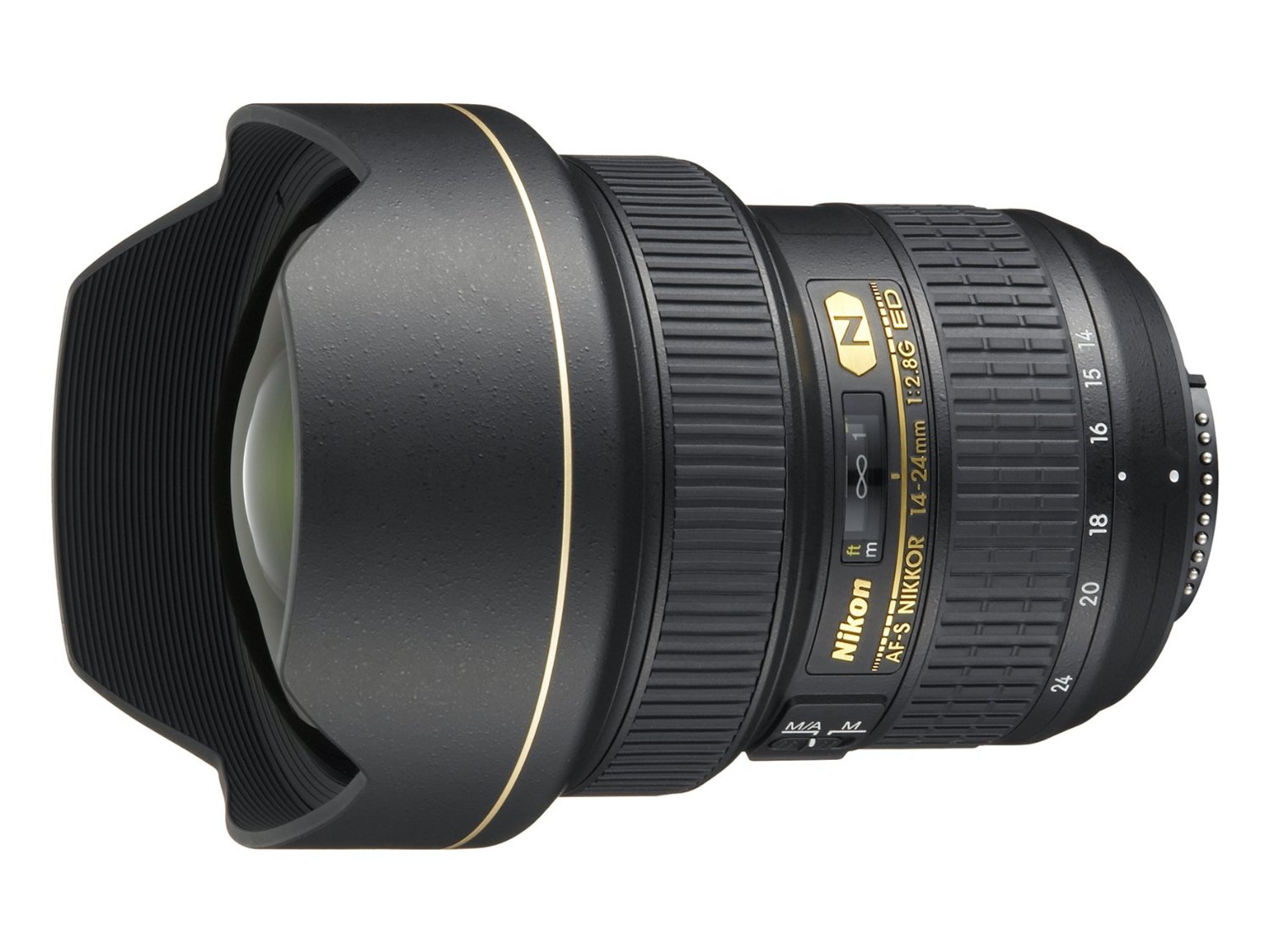 Nikon AF-S FX NIKKOR 14-24mm f/2.8G ED Zoom Lens with A...