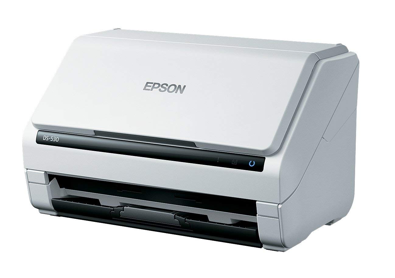 Epson DS-530 Document Scanner: 35ppm, TWAIN & ISIS Drivers, 3-Year Warranty with Next Business Day Replacement