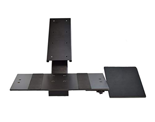 Uncaged Ergonomics KT2 Adjustable Underdesk Stand Up Desk Keyboard Drawer/Tray | Raise Keyboards Above Your Desk for Standing!