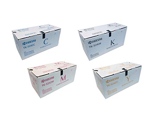 Kyocera/Copystar TK5242K 1T02R70US0 Genuine Kyocera Toner Value Pack, B/C/M/Y