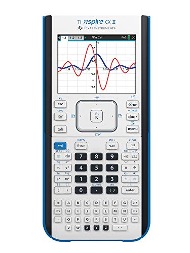 Texas Instruments TI-Nspire CX II Color Graphing Calculator with Student Software (PC/Mac) - VP