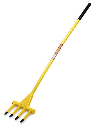 HONEY BADGER HB56 Demolition Fork - 56 inch Wrecking Pry Bar - MADE IN THE U.S.A - THE TRUSTED ORIGINAL - Multipurpose demo tools for flooring, siding, framing, roofing, trim, drywall, and more!