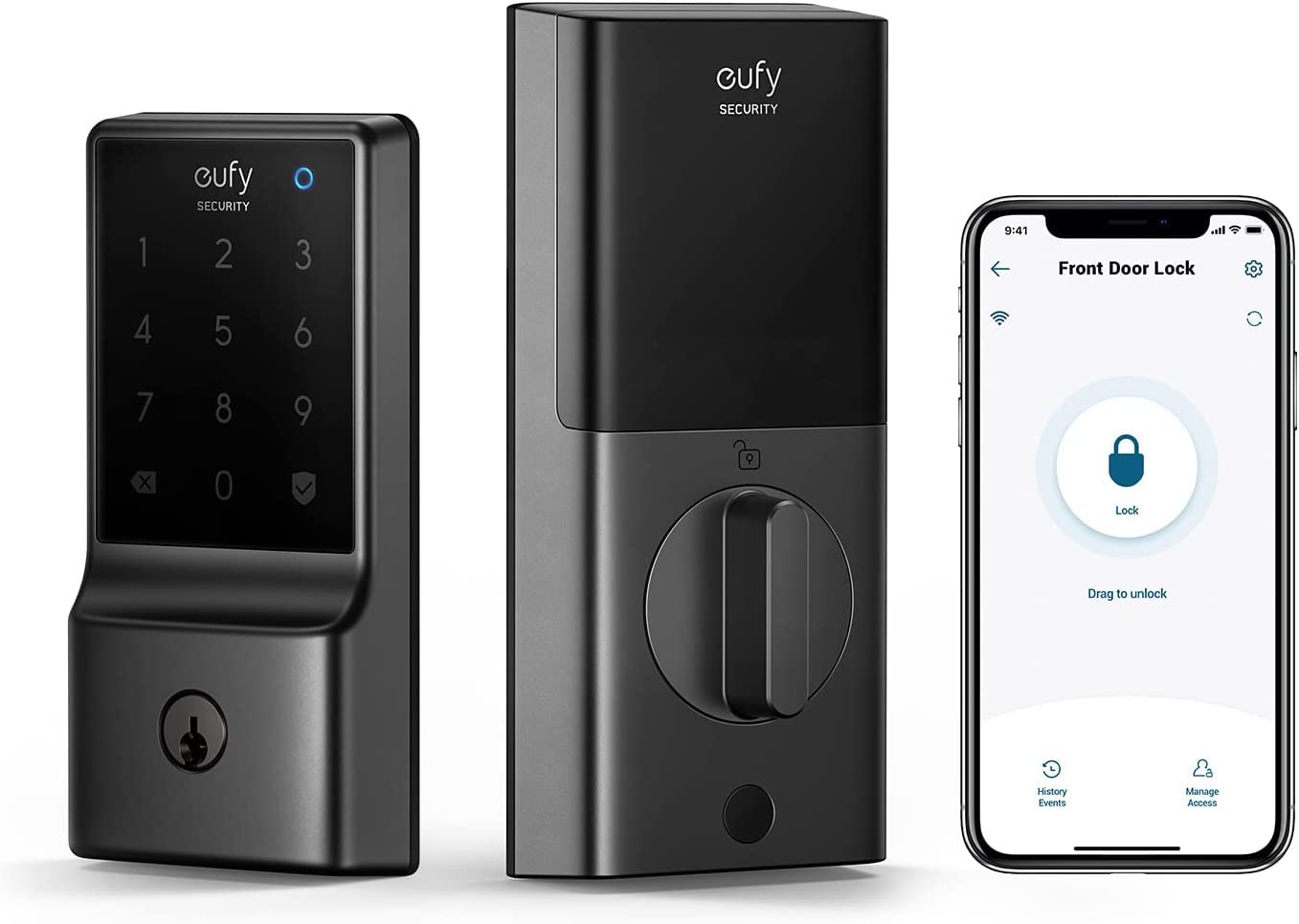 eufy security Security C210(E110) Smart Lock, 5-in-1 Ke...