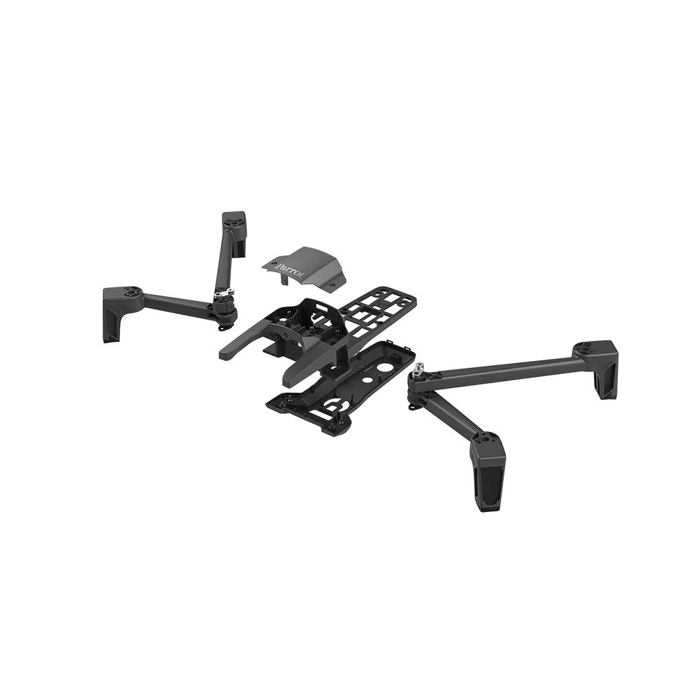 Parrot - Mechanical Kit for Anafi Drone - Drone Body + 2 Front Arms + 2 Rear Arms + Hinge and Mount + LED + Coaxial Cable Front and Rear + Screws and Assembly Tool - Anafi Drone Repair Kit