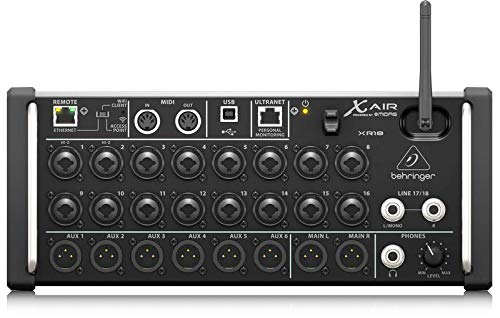 Behringer X AIR X18 18 Channel, 12-Bus Digital Mixer fo...