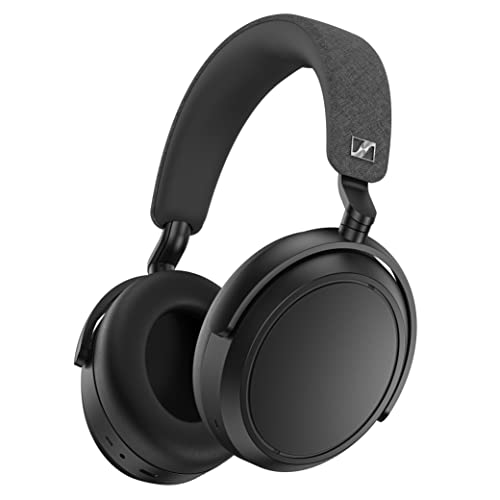 Sennheiser Consumer Audio Sennheiser Momentum 4 Wireless Headphones - Bluetooth Headset for Crystal-Clear Calls with Adaptive Noise Cancellation, 60h Battery Life, Lightweight Folding Design - Black )