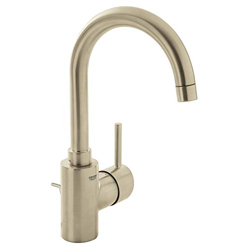 Grohe Concetto single Hole Single-Handle Bathroom Faucet with Drain Assembly