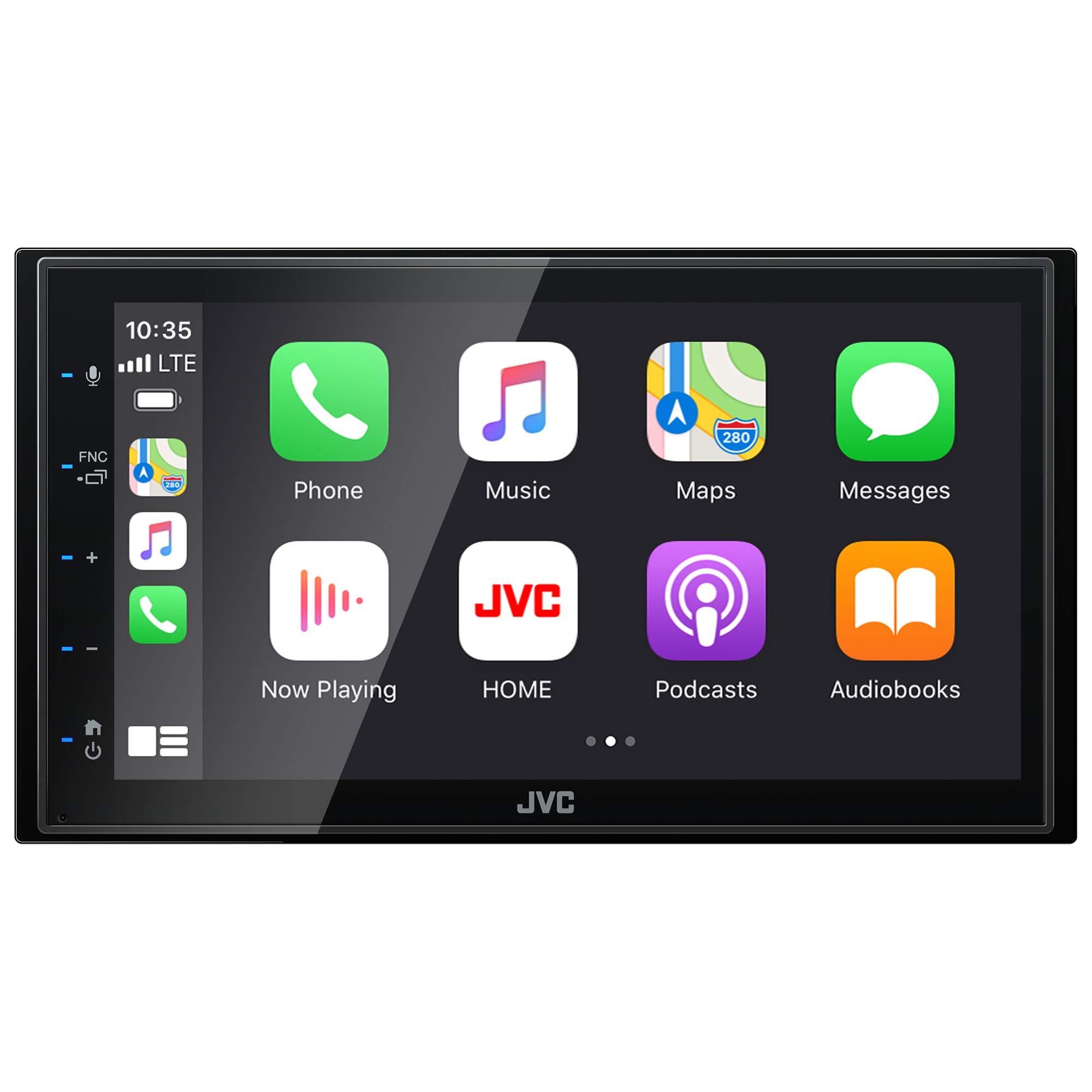 JVC KW-M56BT Apple CarPlay Android Auto Multimedia Player w/ 6.8