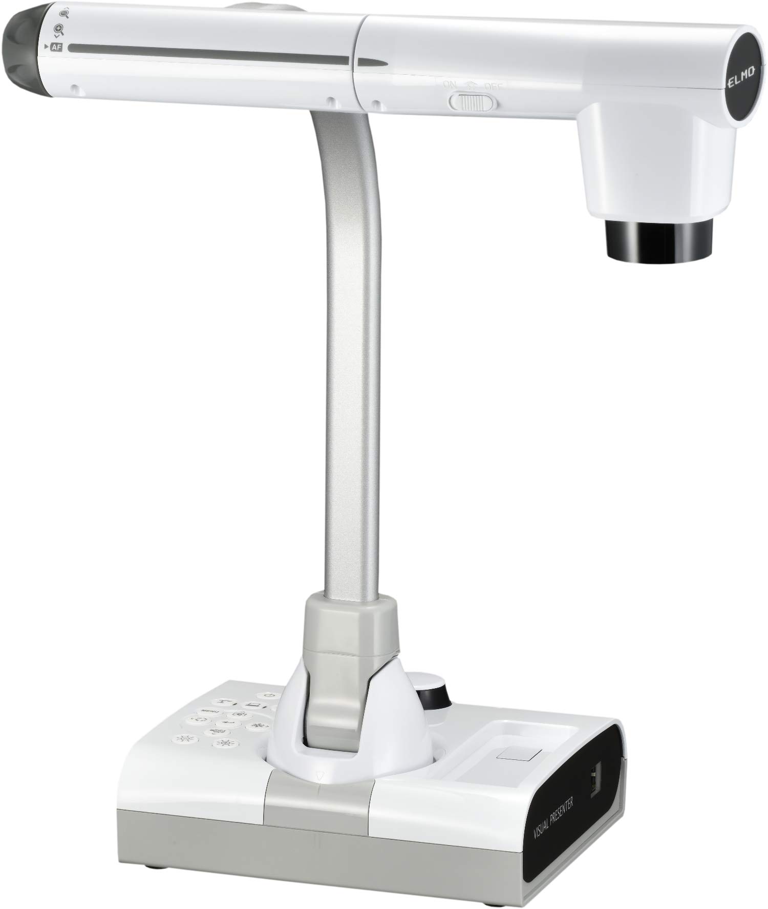 Elmo 1379 Model TT-12W STEM-CAM Visual Presenter, Document Camera with 192x Zoom (12x Optical + 16x Digital), 1/2.3