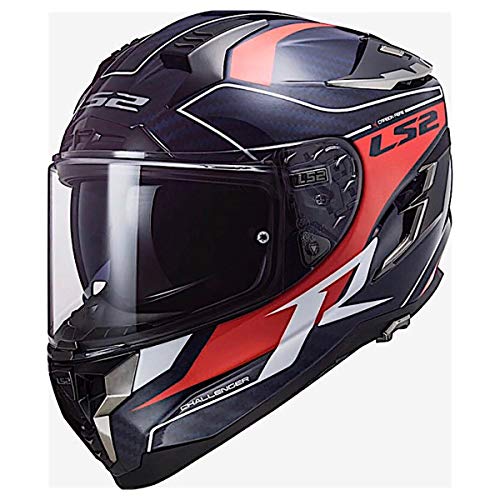 LS2 Challenger Carbon GT Americarbon Helmet