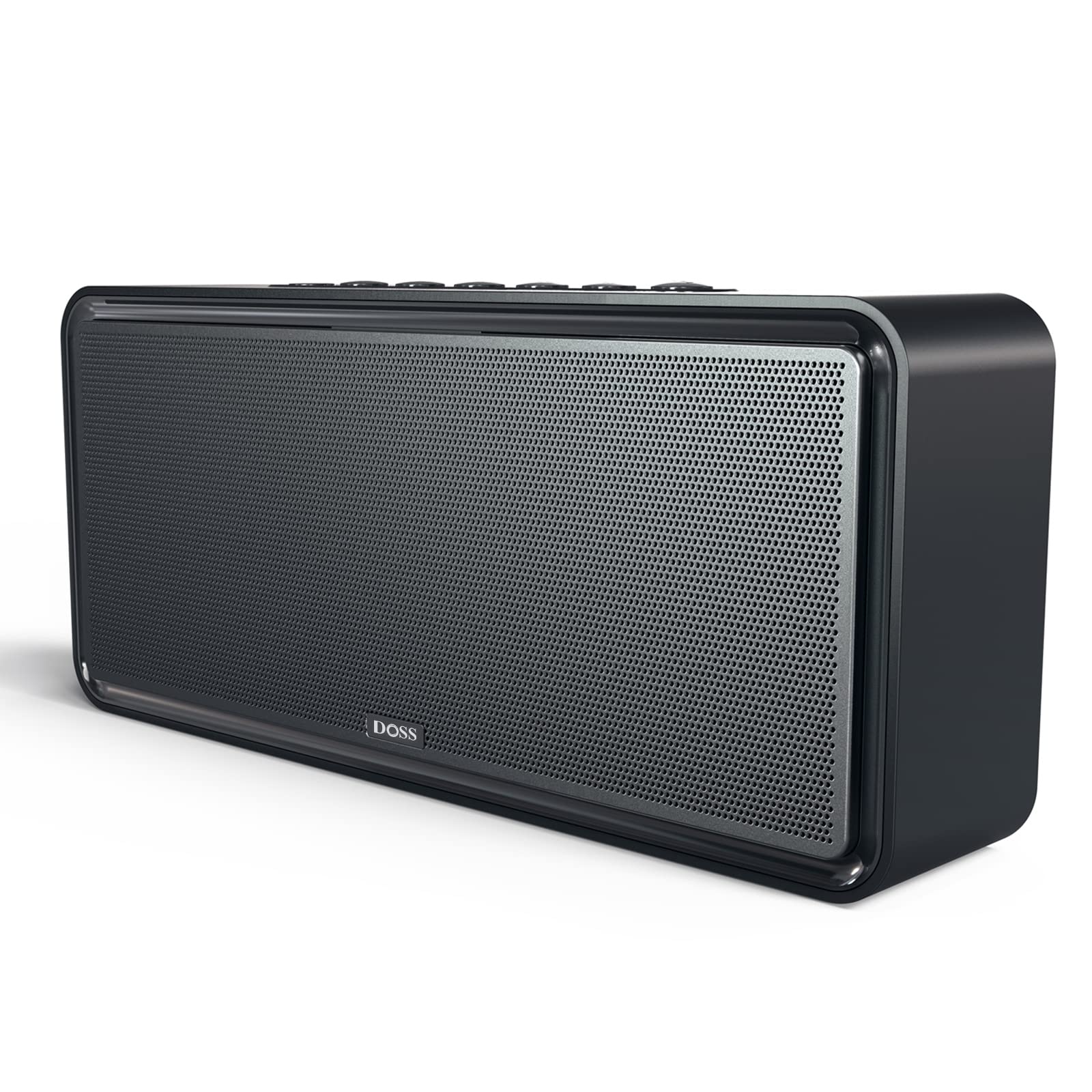 DOSS Bluetooth Speaker, SoundBox XL Home Speaker with Subwoofer, 32W Loud Sound with Booming Bass, DSP Technology, Wireless Stereo Pairing,10H Playtime, Speaker for Home, Indoor, and Office