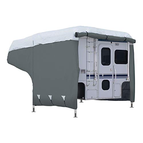 Classic Accessories Over Drive PolyPRO3 Deluxe Camper Cover, Fits 8' - 10' Campers (80-036-143101-00)