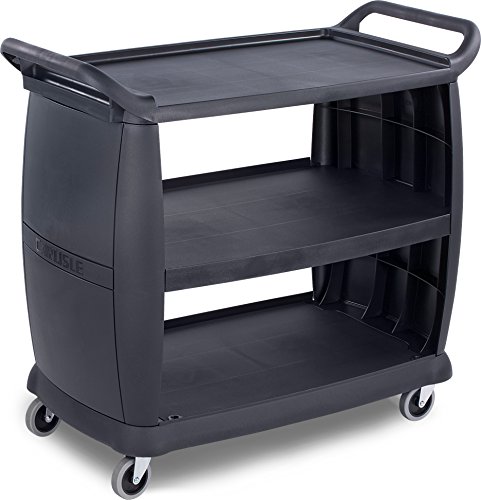 Carlisle FoodService Products Carlisle Bussing and Transport Service Cart, 300 lb. Capacity