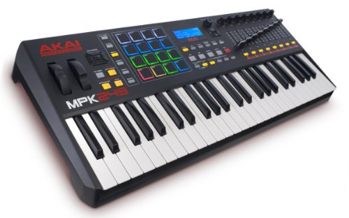 inMusic Brands Inc. Akai Professional MPK249 | 49 Key Semi Weighted USB MIDI Keyboard Controller Including Core Control From The MPC Workstations