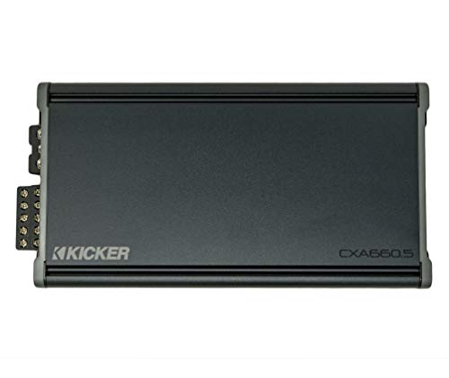 Kicker 46CXA6605 Car Audio 5 Channel Amp Speaker & Sub ...