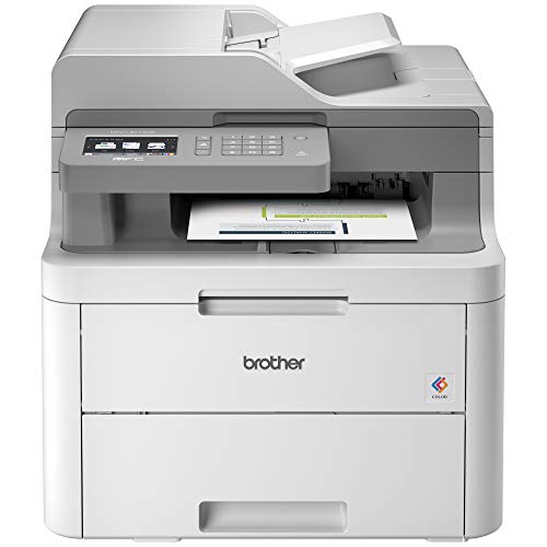 Brother Compact Digital Color All-in-One Printer Providing Laser Printer Quality Results with Wireless, Amazon Dash Replenishment Ready