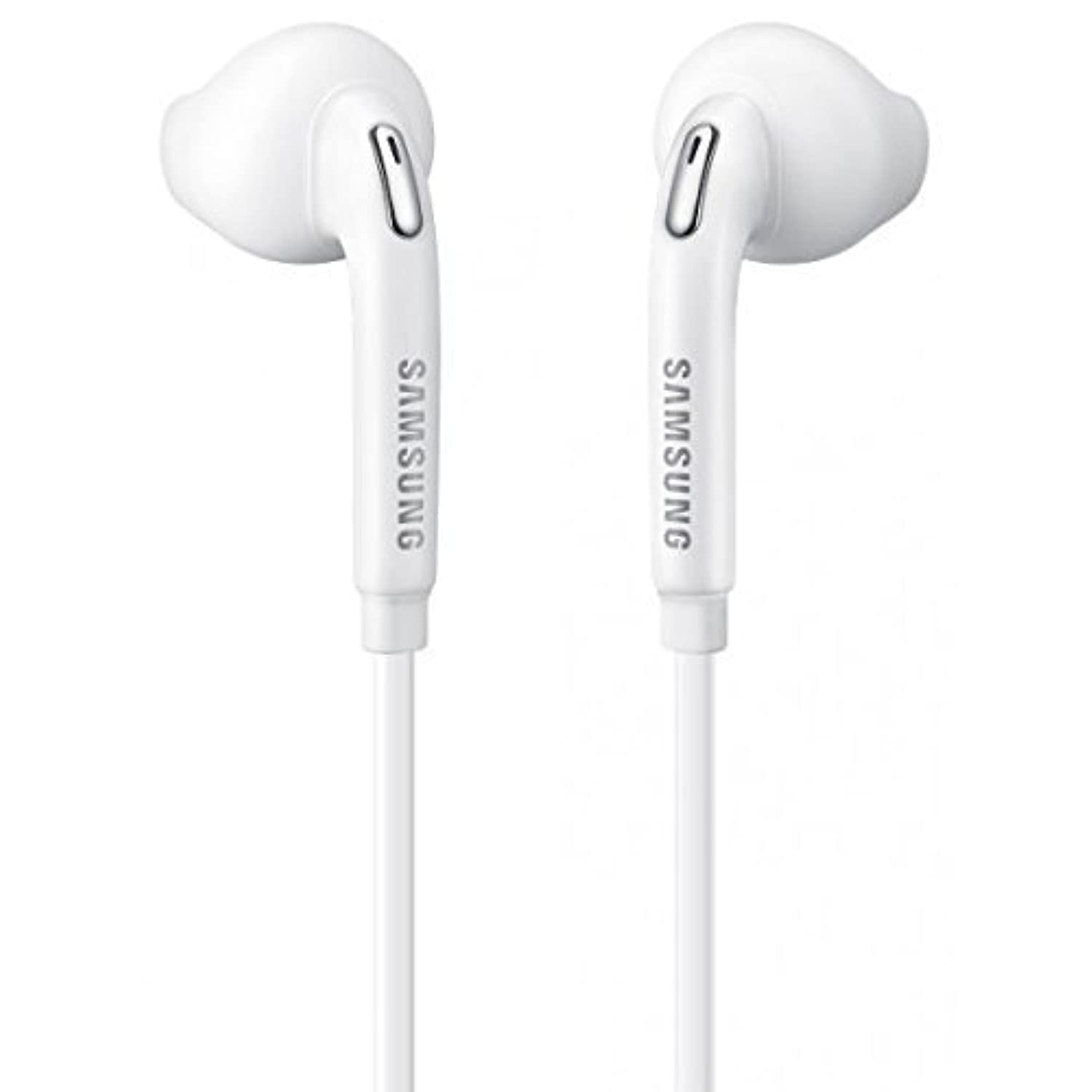 Samsung Eo-Eg920Bw White Headset/Handsfree/Headphone/Earphone with Volume Control for Galaxy Phones (Non Retail Packaging - Bulk Packaging)