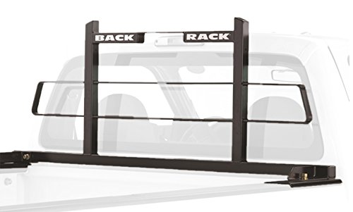 Backrack |15024 | Truck Bed Short Headache Rack | Fits '08-'19 Chevy/GMC Silverado/Sierra | '07-'20 Ford F-150 | '16-'20 Nissan Titan, Black