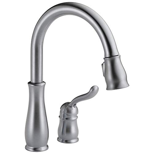Delta Faucet Leland Single Handle Kitchen Faucet With Pull Down Spray and Diamond Seal Valve