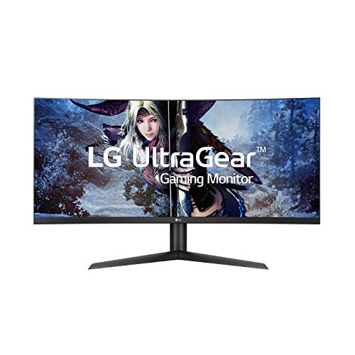 LG 38GL950G-B 38 Inch UltraGear Nano IPS 1ms Curved Gaming Monitor with 144HZ Refresh Rate and NVIDIA G-SYNC, Black