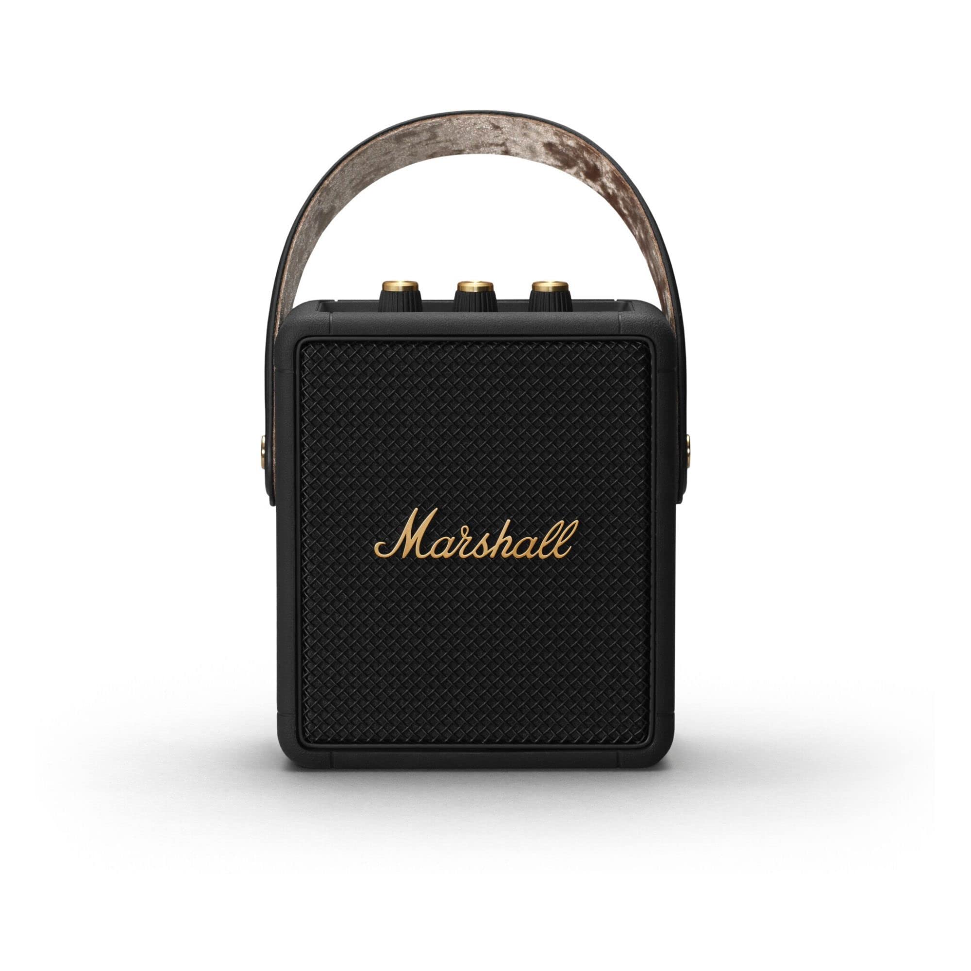 Marshall Stockwell II Portable Bluetooth Speaker - Blac...