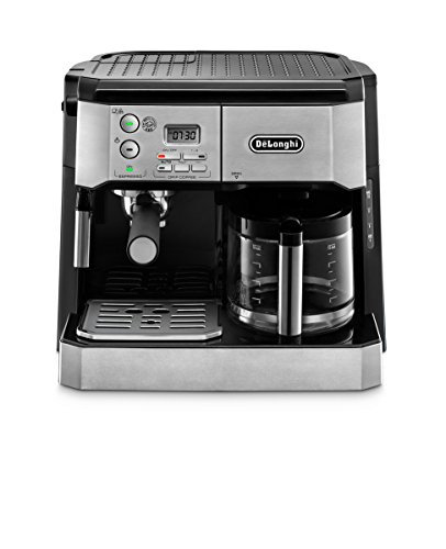 De'Longhi DeLonghi BCO430 Combination Pump Espresso and 10-Cup Drip Coffee Machine with Frothing Wand