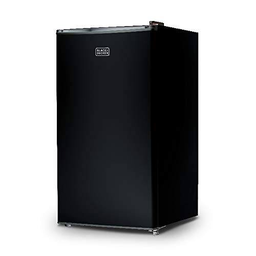 BLACK+DECKER Compact Refrigerator Energy Star Single Door Mini Fridge