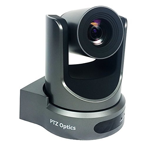 PTZOptics -20X-SDI GEN-2 PTZ IP Streaming Camera with Simultaneous HDMI and 3G-SDI Outputs - Gray