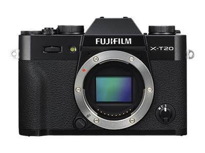 Fujifilm X-T20 Mirrorless Digital Camera - Black (Body Only)