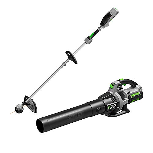 EGO Power+ ST1502LB 15-Inch String Trimmer & 530CFM Blower Combo Kit with 2.5Ah Battery and Charger Included, Blower & Trimmer, Black