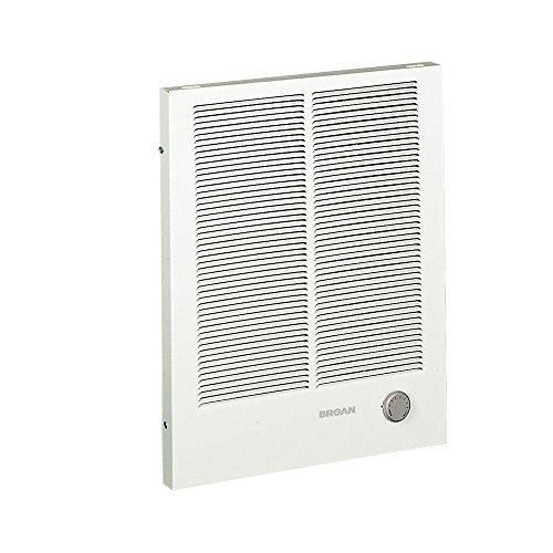 Broan-NuTone 198 High Capacity Wall Heater, White Painted Grille,