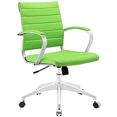 Modway East End Imports EEI-273-BGR Jive Mid Back Office Chair, Bright Green