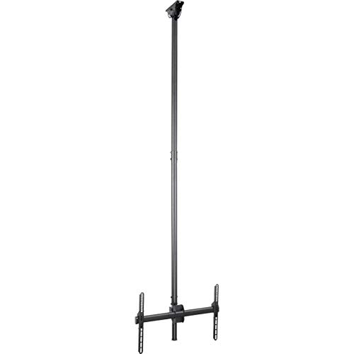 StarTech Ceiling TV Mount - 8.2' to 9.8' Long Pole - Full Motion - Supports Displays 32” to 75