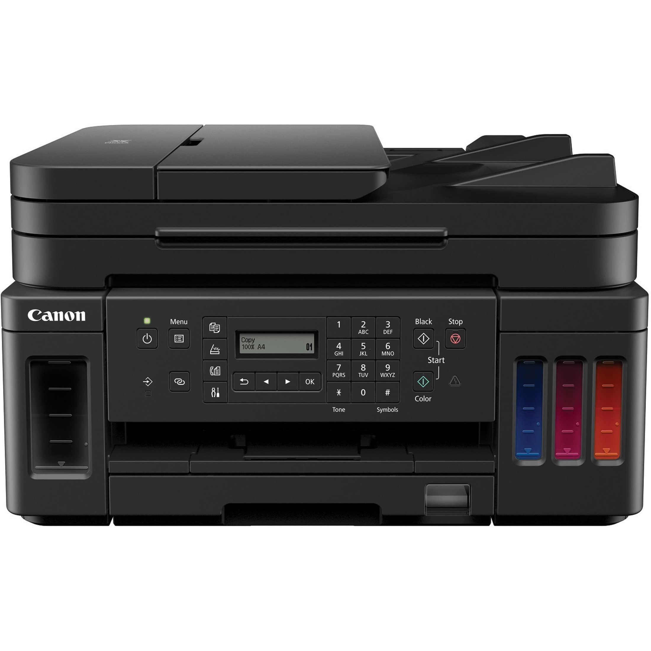 Canon G7020 All-In-One Printer Home Office | Wireless Supertank (Megatank) Printer | Copier | Scan, | Fax and ADF with Mobile Printing, Black