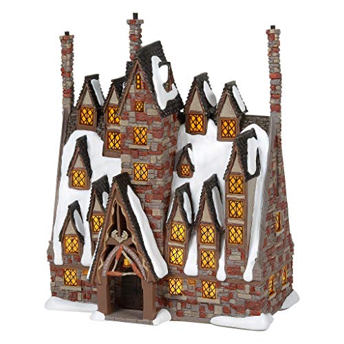 Department 56 Harry Potter Village The Three Broomsticks Lit Building, 9.25 Inch, Multicolor