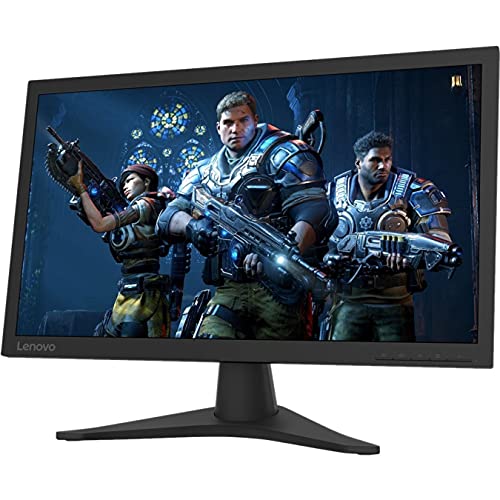 Lenovo G24-10 23.6-inch Gaming Monitor, FHD (1920 x 1080), TN Panel, LED Backlit, NVIDIA G-SYNC Compatible, 144Hz, 1ms Response, HDMI, DP, Low Blue Light, Anti-Glare, 65FDGCC2US, Black